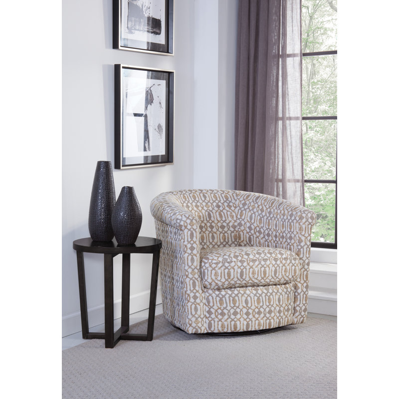 Winston Porter Pinehill 360 Swivel Barrel Chair & Reviews Wayfair